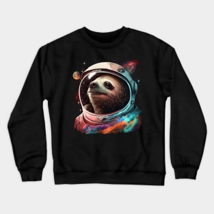 space sloth Crewneck Sweatshirt